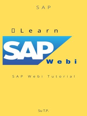 cover image of Learn SAP Webi